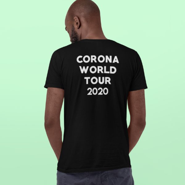 Corona T-shirt Corona world Tour 2020 Back