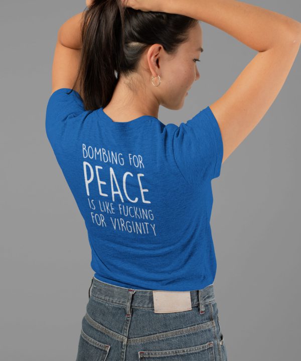 Festival Shirt Bombing for Peace Back