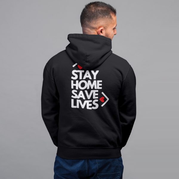 Corona Hoodie Stay Home 1