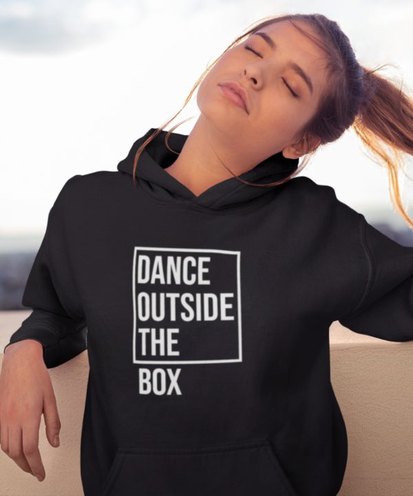 Festival Hoodie Dance Outside The Box Zwart