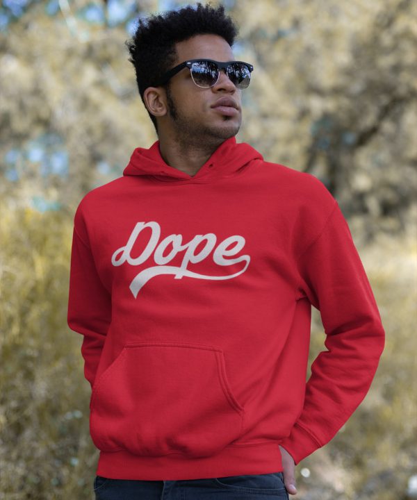 Festival Hoodie Dope Rood