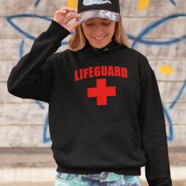 Festival Hoodie Lifeguard black