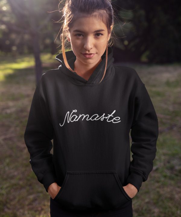 Festival Hoodie Namaste Zwart