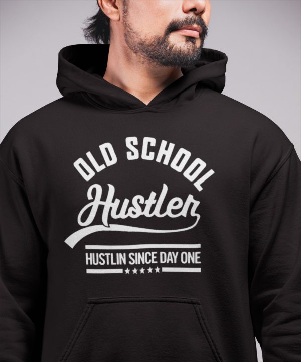 Festival Hoodie Old School Hustler Zwart