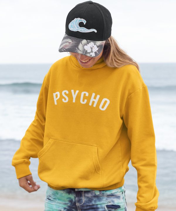 Festival Hoodie Psycho Geel