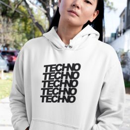 Festival Hoodie Techno x 5