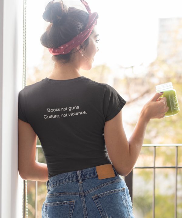 Festival T Shirt Books Not Guns