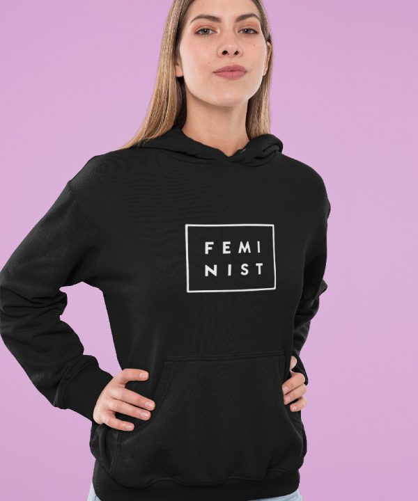 Feminisme Hoodie Feminist Black