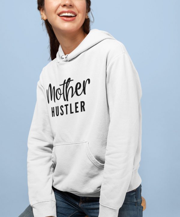 Moeder Hoodie Mother Hustler 2