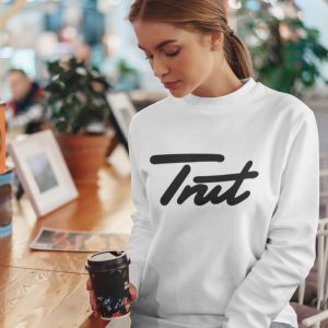 Trut Sweater Premium White Black