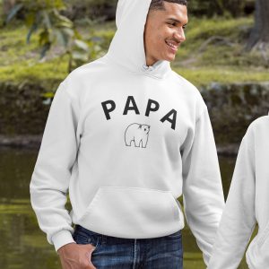 Vaderdag Hoodie Papa Bear 1
