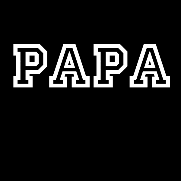 Vaderdag Opdruk Papa