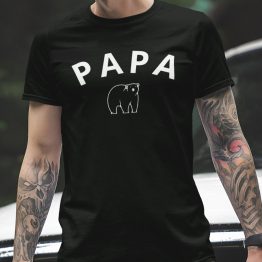 Vaderdag T-Shirt Papa Bear 1