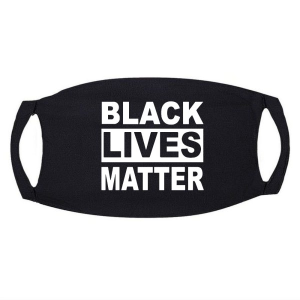 Zwart Mondkapje Black Lives Matter