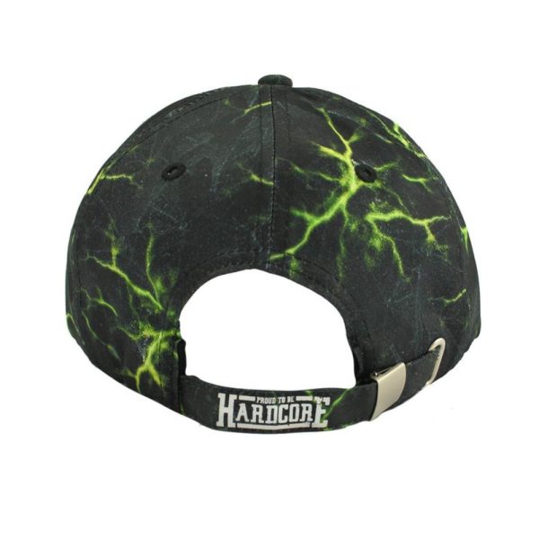 Hardcore Cap Bliksem Groen 2