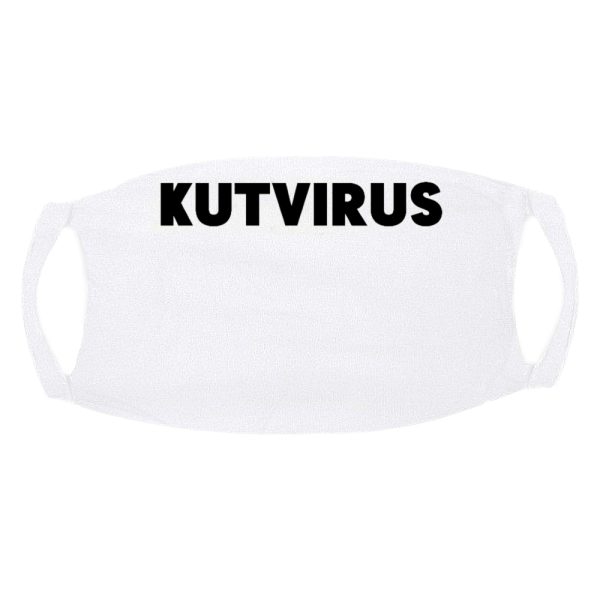 Mondkapje Kutvirus wit