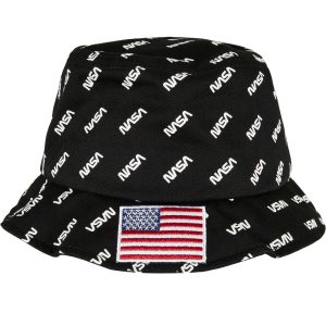 NASA Bucket Hat Zwart