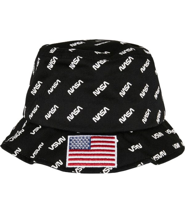 NASA Bucket Hat Zwart