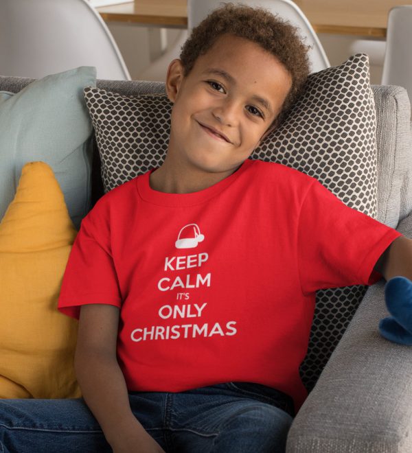 Kerst T-Shirt Keep Calm Kind