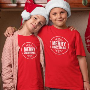 Kerst T-Shirt Merry Christmas Kind