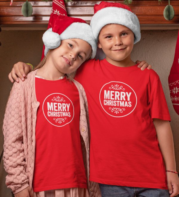 Kerst T-Shirt Merry Christmas Kind