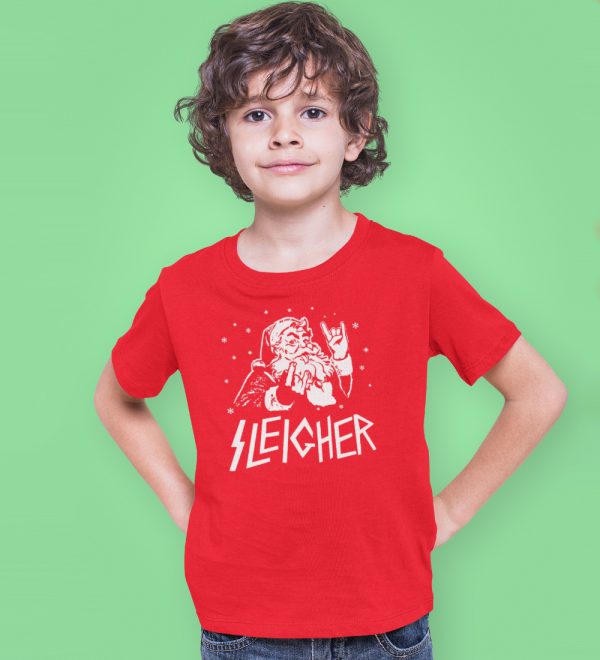 Kerst T-Shirt Sleigher Kind