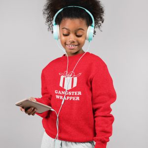 Foute Kersttrui Kind Ganster wrapper