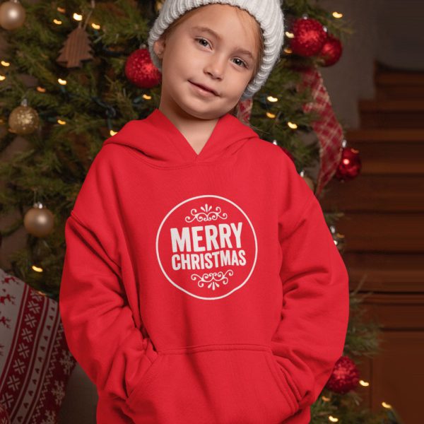 Kerst Hoodie Kind Merry Christmas