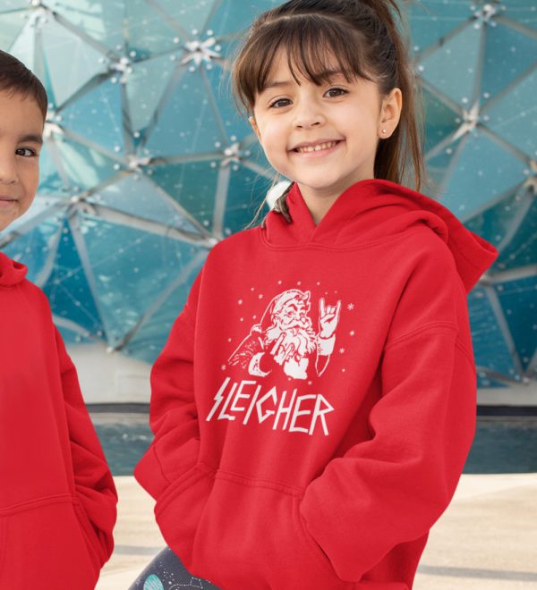 Kerst Hoodie Kind Sleigher