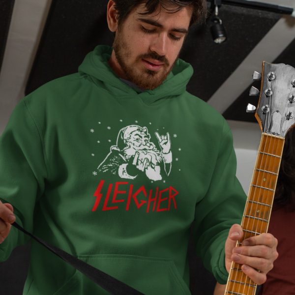 Kerst Hoodie Premium Sleigher