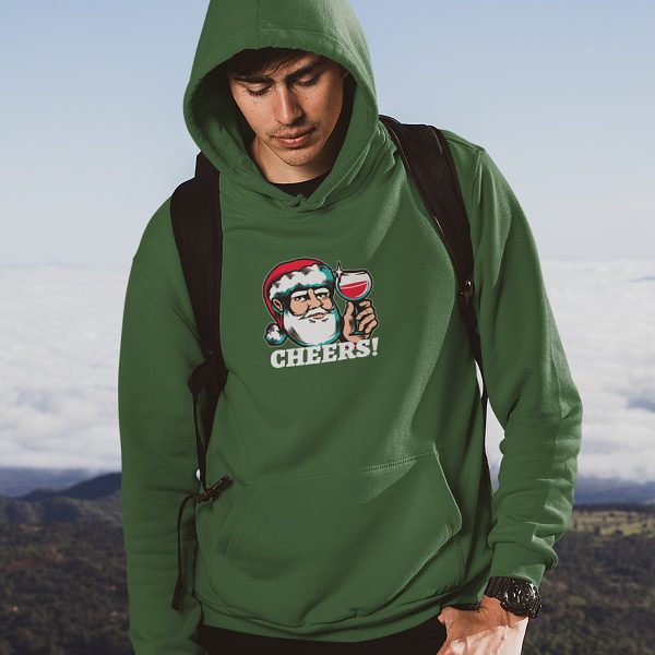 Foute Kerst Hoodie Groen Cheers