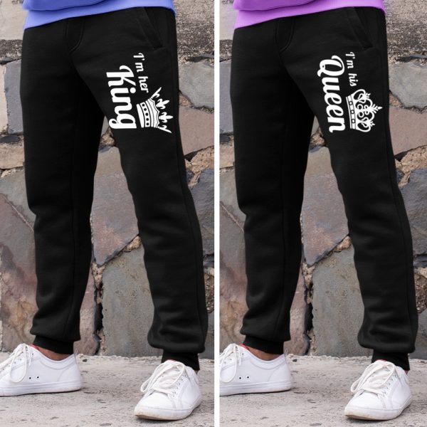 King Queen Joggingbroek His & Hers