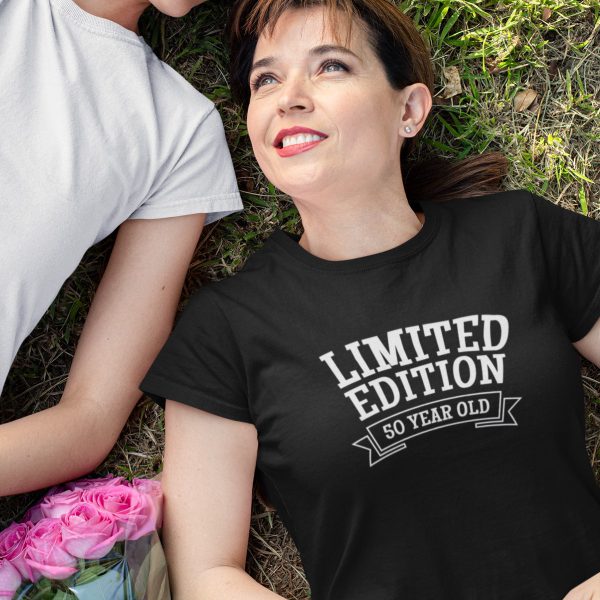 T-Shirt 50 Jaar Dames Limited Edition