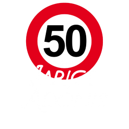 T-shirt 50 jaar Adonis