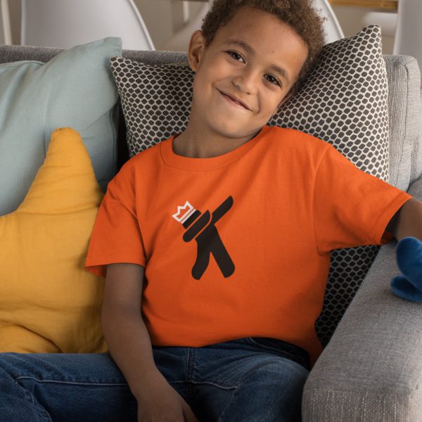 Koningsdag T-Shirt Kind Dab King